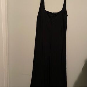 NWOT Gap strapless black linen Dress